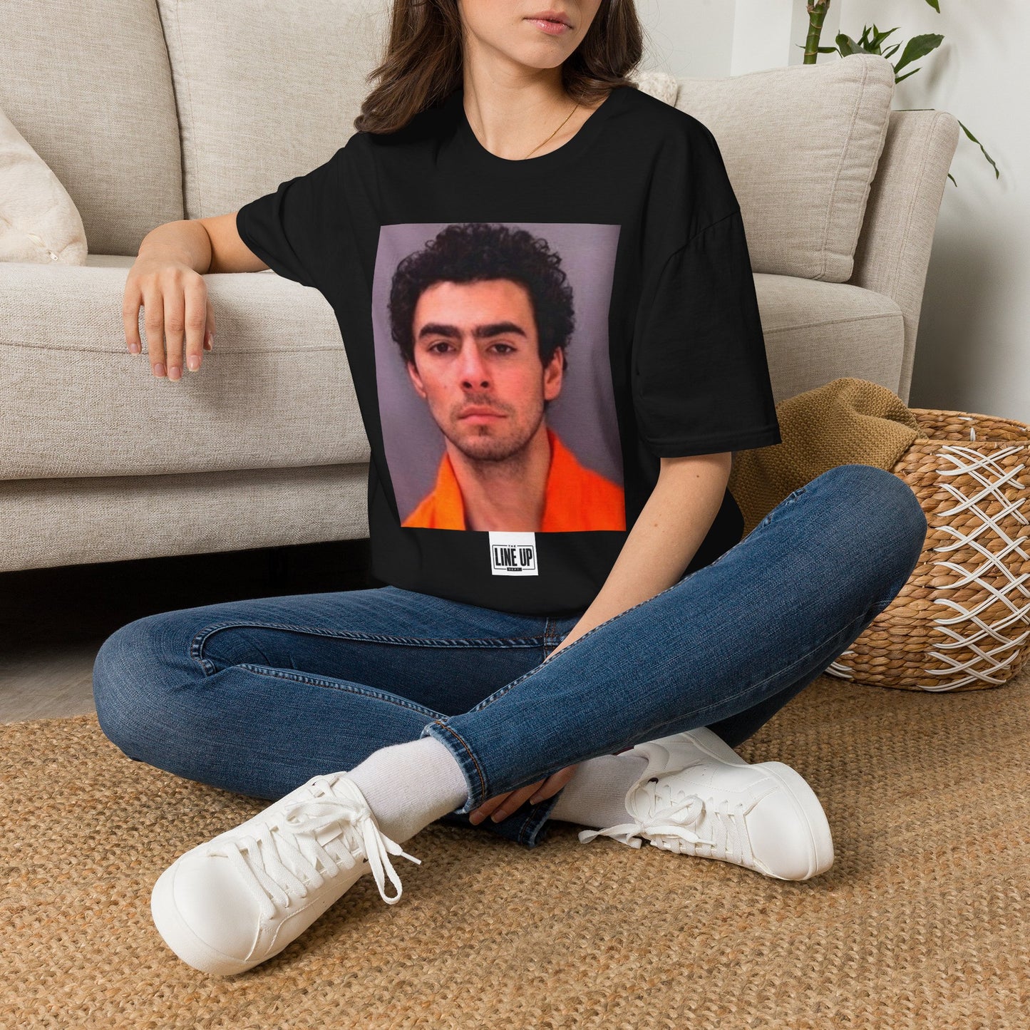 Luigi Mangione Mugshot Tee