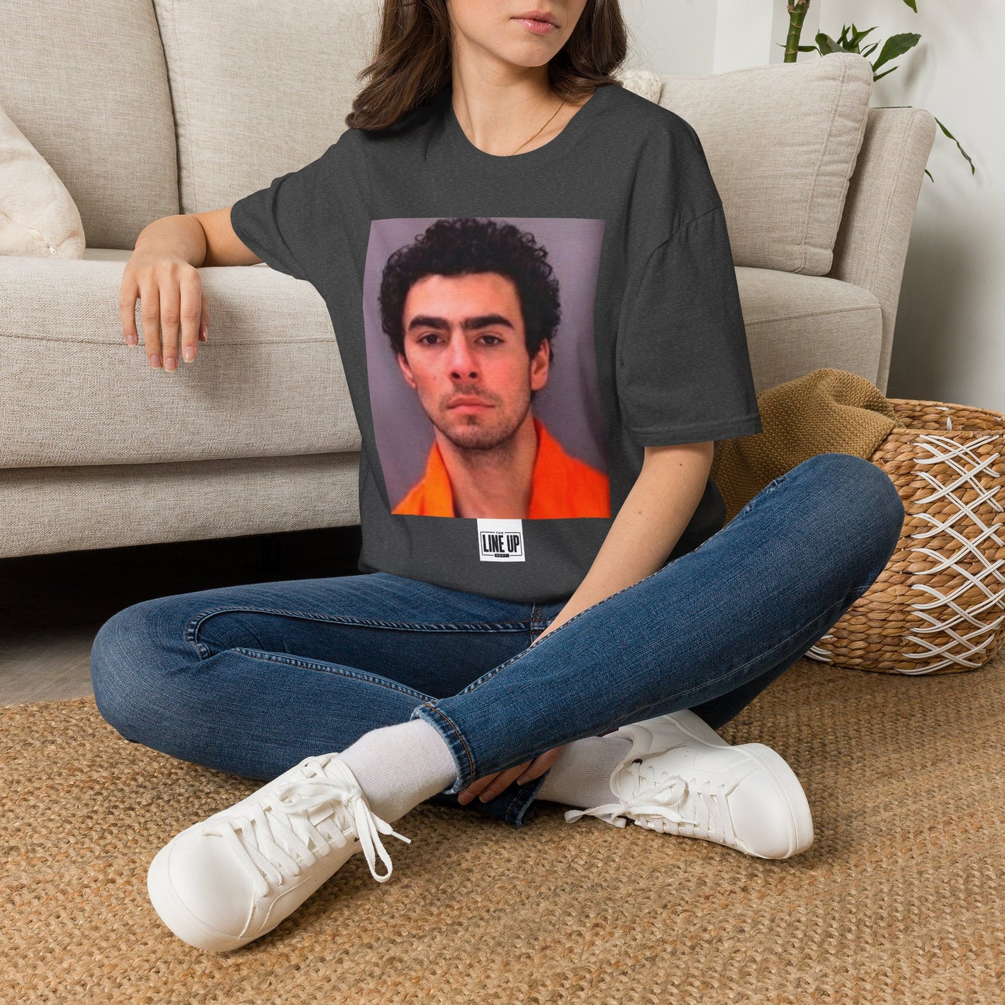 Luigi Mangione Mugshot Tee