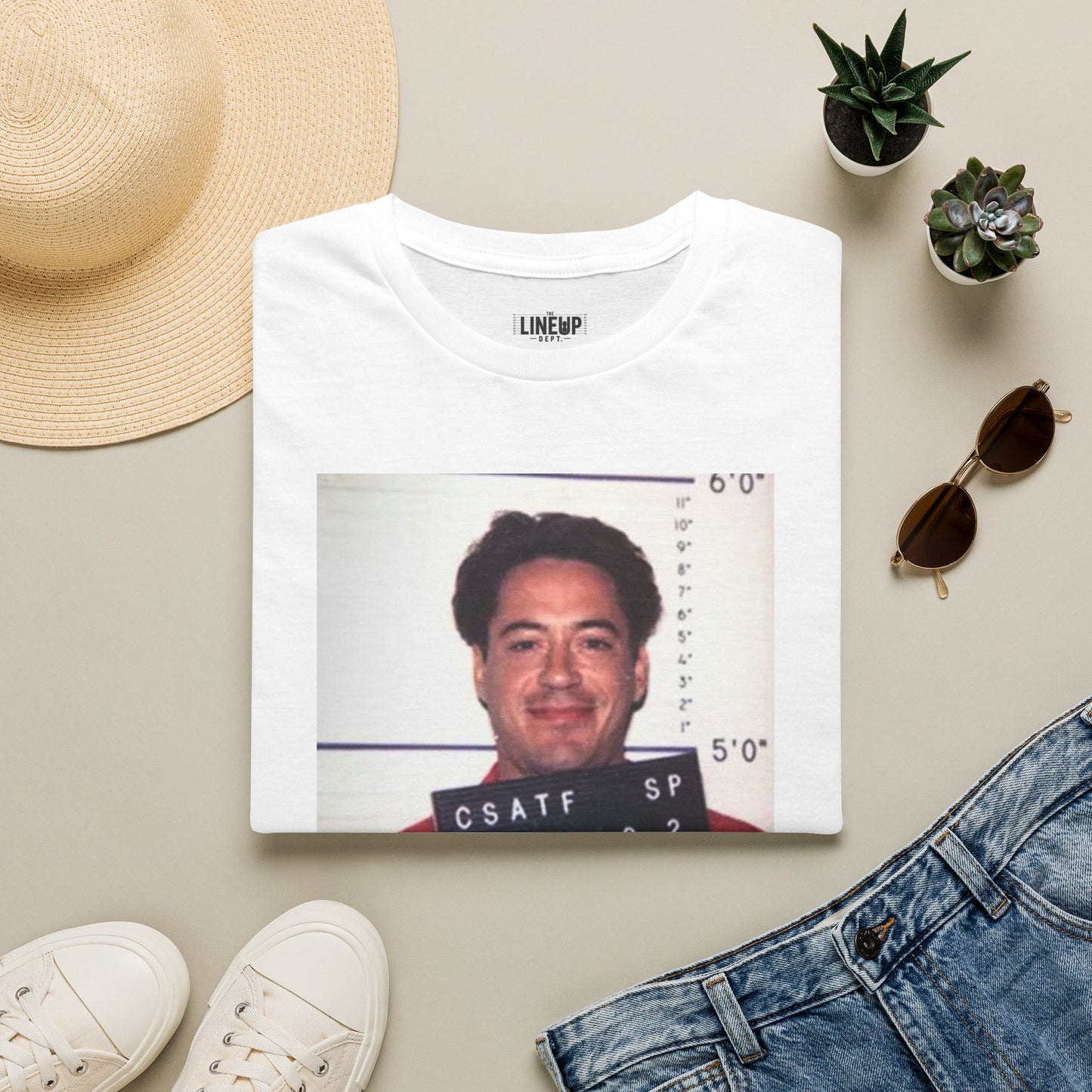 Robert Downey Jr. Mugshot Tee